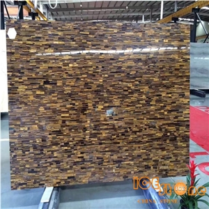 Semi Precious Tiles, Semi Precious Slabs, Semi Precious Stone Wall,Tiger Eye, Semi Precious Stone Panels,Semiprecious Stone Tiles