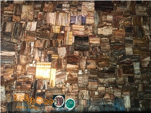 Semi Precious Tiles/ Semi Precious Stone Wall,Semiprecious Stone Tiles,Petrified Wood, Wood Stone,Semi Precious Stone Panels