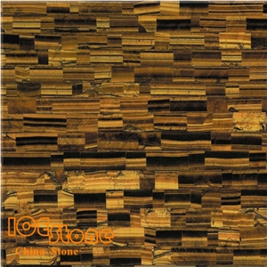 Yellow Tiger Eye Precious Stone Slabs Semi Precious Stone Panels Building Material Floor & Wall Countertop Decoration Project Munafactory Factory