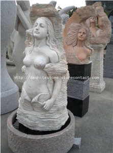 Granite Sculpture ,Human Sculptures,Statues,Western Statues,Garden Sculpture