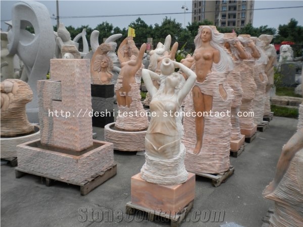 Granite Sculpture ,Human Sculptures,Statues,Western Statues,Garden Sculpture