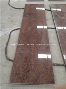 Raw Silk Pink India Granite Pink Kitchen Countertops