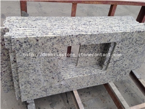 Santa Cecilia Light Brazil Granite Yellow Kitchen Countertops Bathroom Countertops