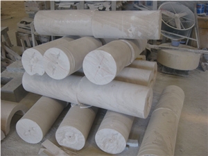 Cerma Mocca Limestone Balustrade & Railings/Stone Baluster/Stone Railings/Staircase Rails