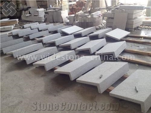 Chinese Light Grey Granite G603 Stairs & Steps L Shape
