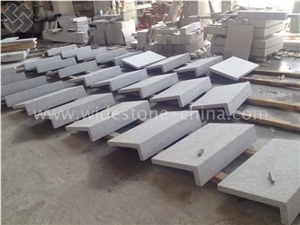 Chinese Light Grey Granite G603 Stairs & Steps L Shape Chinese Light Grey Granite G603 Stairs & Steps L Shape