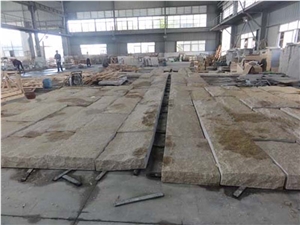 Chinese Yellow Granite G682 Rustic Granite Natural Split Wall Cladding for Singapore Chinese Yellow Granite G682 Rustic Granite Natural Split Wall Cladding for Singapore