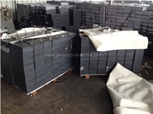 Padang Dark Flamd Paving Set, Bush Hammered Walk Paving Stone, Walkway Pavers
