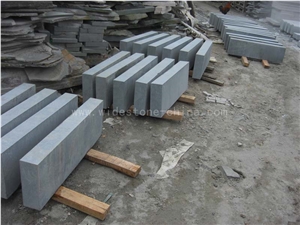 Zhangpu Dark Green Granite G612 Kerbstones, Curbstones, Granite Side Road Stone