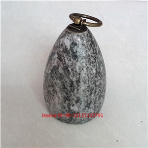 Flowerpot Rain Drop Shape Granite Doorstop/Stone Door Stoppers