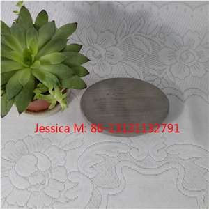 Grey Marble Soap Dish