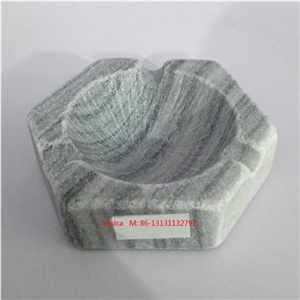 Hexagonal Stone Ashtrays /Hexagonal Marble Ashtrays Interior Design