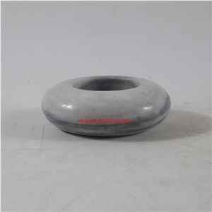 Oblate Shape Marble Tealight Candle Holders Oblate Shape Marble Tealight Candle Holders