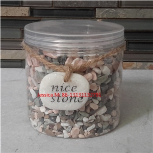 River Rocks for Plants /Natural Polished Mixed Color Stones (Small)