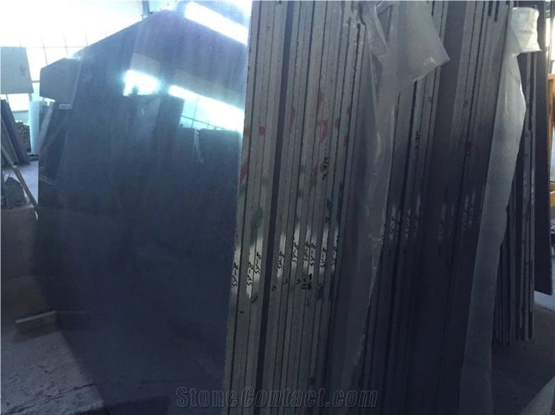 G654 China Sesame Grey Impala Kobra Padang Dark Polished Slabs Tiles