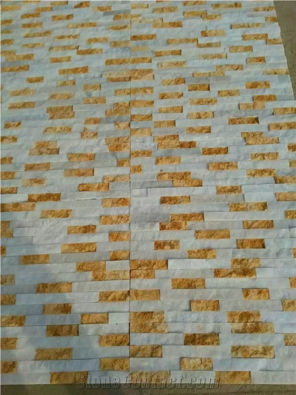 Multi Color Quartzite Culture Stone Wall Stone Veneer Ledge Stone