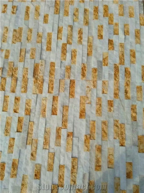 Multi Color Quartzite Culture Stone Wall Stone Veneer Ledge Stone