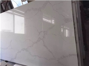 White Calacatta Quartz Solid Surface, Artificial Stone Slabs, Tiles White Calacatta Quartz Solid Surface, Artificial Stone Slabs, Tiles