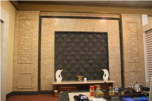 Wholesale High Imitation Of Natural Marble Artificial Stone Slab D606