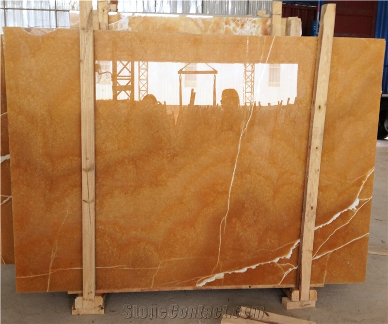 China Yellow Onyx Slabs & Tiles, Onyx Wall Covering, Onyx Stone Flooring