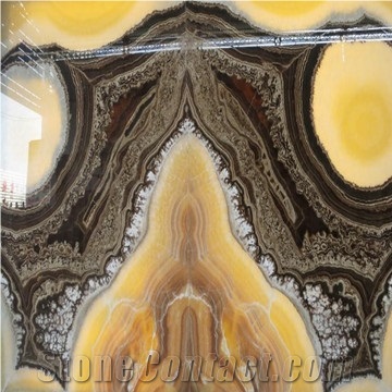 Coffe Onyx Slabs & Tiles, Brown Onyx Slabs & Tiles