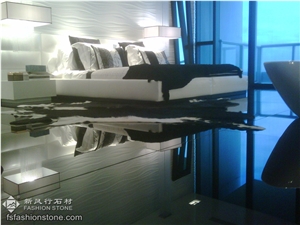 Super Black Micro-Crystal Porcelain Tiles/White Composite Crystallized Tile, Crystallized Stone Tiles, Interior&Building,Ceramic Tiles,Artificial Stone Panels for Walling,Flooring,Made in China
