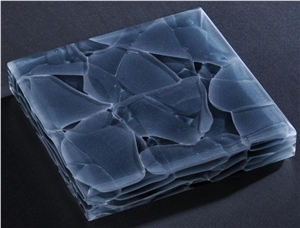 Techno Jade Translucent Glass/Light Transmitted Jade Glass Stone Slab