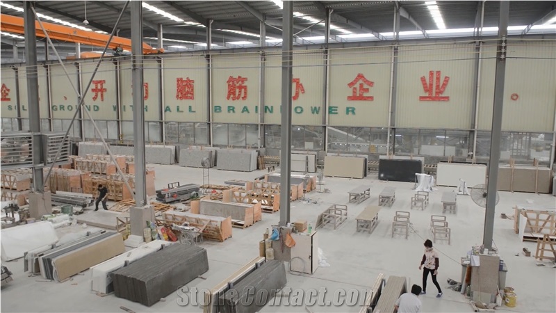 Natural Marble Like Color Quartz Stone Floor and Wall Tiles Custom Size Scratch Resistance Easy to Clean