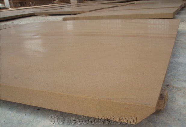 China Beige/Yellow Sandstone Pool Coping Deck Pavers, Wood Vein Sandstone Pool Coping Deck Pavers, Swimming Pool Decks, Bullnose Pool Coping