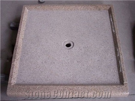 G682 Granite Shower Tray, Sunset Gold Shower Tray, Natural Stone Shower Tray