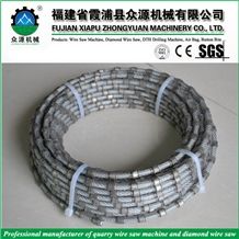 Plastic Coating Diamond Wire Saw For Stone