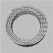 Plastic Coating Diamond Wire Saw For Stone