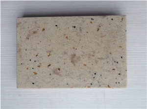 Beige Quartz Stone Chips, Quartz Stone Tiles, Artificial Quartz Stone, Engineered Stone