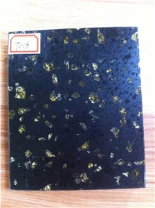 Blue Galaxy Quartz Stone Slab/Quartz Stone Slab/Engineered Stone Slab/Artificial Stone/Solid Surface Top/Silestone