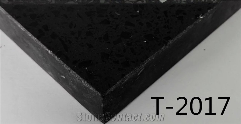 Green Artificial Quartz Stone, Quartz Slab, Engineered Stone, T-504