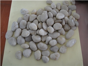 Different Sizes Color Polished Natural River Pebble Stone for Decoration in Garden , Outdoor ,Landscaping