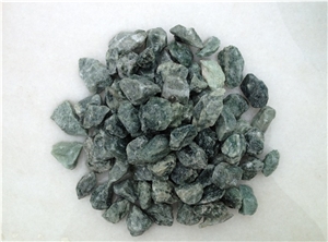 Green Crushed Stone Gravel in Garden Paving , Landscaping Stone Gravel
