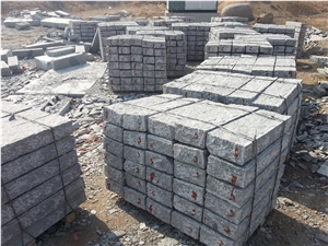 Grey Granite Natural Split Kerbstone