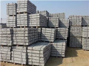Grey Granite Natural Split Kerbstone