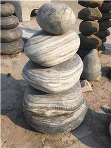 Landscaping Garden Large Cobble Stone , Decorative Garden Pebble Stone