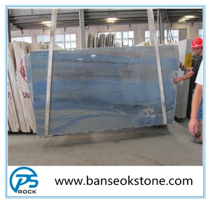 Top Quality Azul Macaubas Slabs & Tiles, Brazil Blue Quartzite