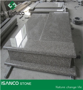 C3564 Granite Double Monuments Luoyuan Red Granite Tombstone Design Copper Brown Granite Headstone Misty Brown Granite Monument Design Purple Pearl Granite Gravestone Luoyuan Bainbrook Brown Granite