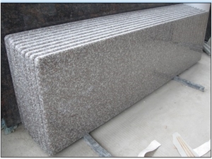 Cheap G664 Pink Granite Lowes Price Full Bullnose Floor Thickness 3cm Polished Grey Granite Stone Solid Surface Natural Stone Tiles
