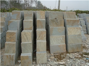 Cheap Interior Exterior Use Slate Tiles & Slabs, China Grey Slate