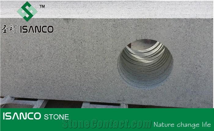 China Cheapest Granite G383 Granite Bathroom Countertops Pearl Flower Granite Bathroom Solid Surface Zhaoyuan Pearl Granite Custom Vanity Tops Bathroom Vanity Tops Engineered Stone Bathroom