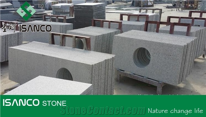 China Cheapest Granite G383 Granite Bathroom Countertops Pearl Flower Granite Bathroom Solid Surface Zhaoyuan Pearl Granite Custom Vanity Tops Bathroom Vanity Tops Engineered Stone Bathroom
