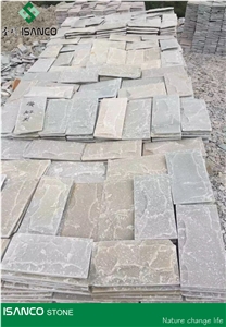 China Natural Quartzite Mushroomed Cladding Green Quartzite Mushroom Wall Pink Quartzite Stone Mushroomed Stone Mushroom Stone in Stock Yellow Quartzite Stone Mushroom Wall Cldding for Sale
