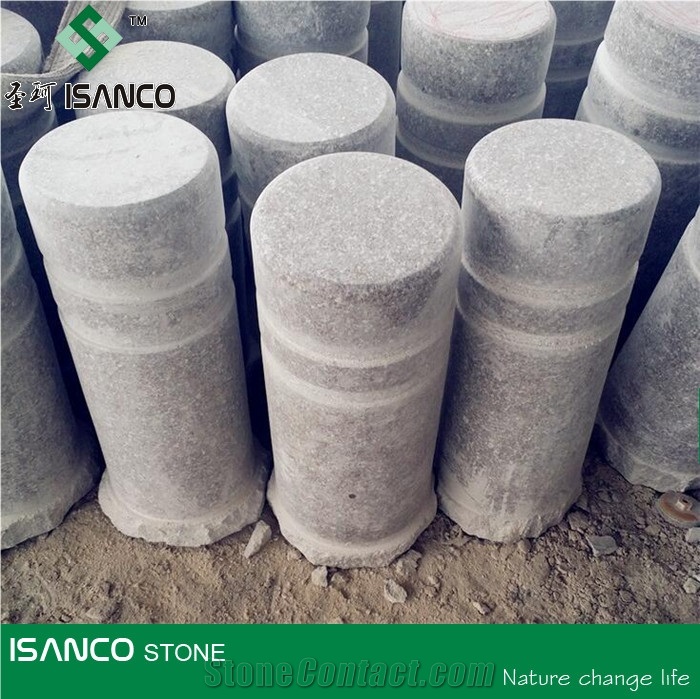 China Polished G603 Granite Parking Curbs Sesame White Granite Parking Barriers Bianco Gamma Granite Parking Stone Padang White Granite Road Stone G3503 Granite Roadblocks Bianco Gordo Granite Cheap