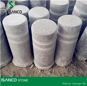 China Polished G603 Granite Parking Curbs Sesame White Granite Parking Barriers Bianco Gamma Granite Parking Stone Padang White Granite Road Stone G3503 Granite Roadblocks Bianco Gordo Granite Cheap