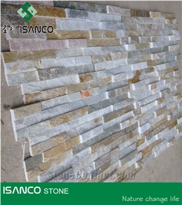 China Rusty Slate Culture Stone/Ledgestone/Multicolor Stone Panel/Wall Panel, China Rusty Brown Slate Cultured Stone, Wall Cladding, Stacked Stone Veneer Clearance, Manufactured Stone Veneer